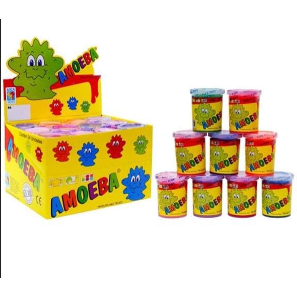 Amoeba Geléia De Brincar Caixa 24 Unidades 110G