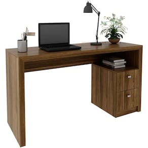 Mesa para Escritório Escrivaninha 2 Gavetas