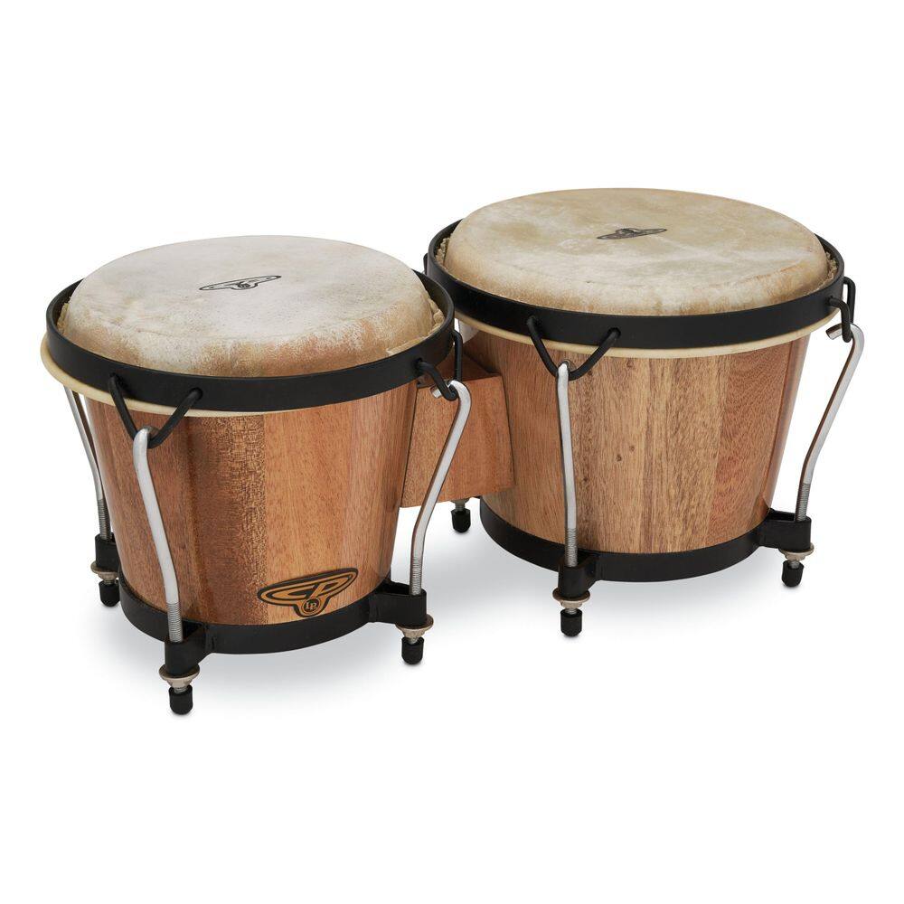 Bongos Latin Percussion CP221-AW Madeira tradicional natural