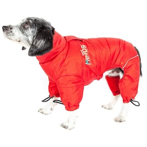 Casaco para cães de estimação DOGHELIOS `Thunder-Crackle` G-Large Red