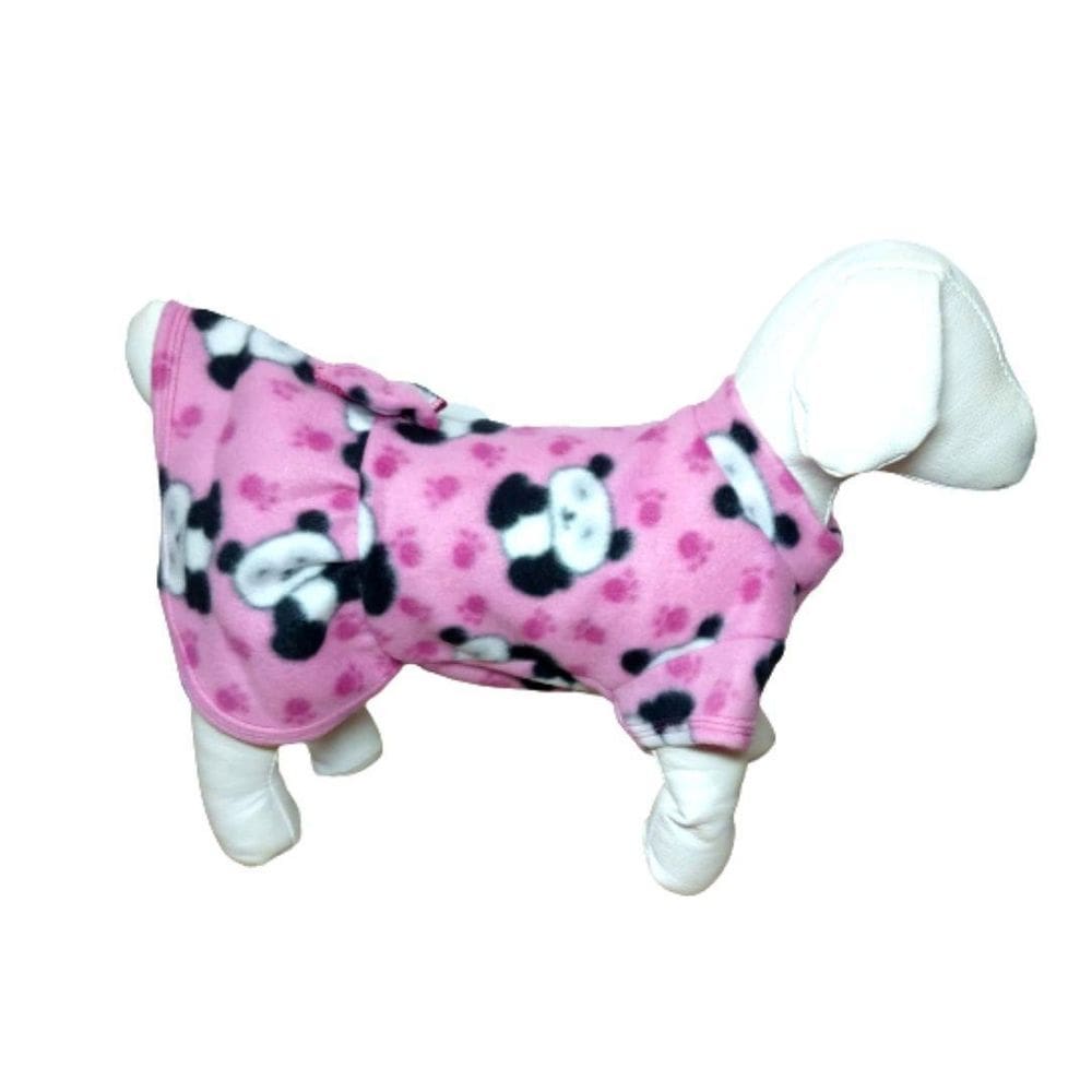 Roupa De Inverno Para Cachorro - Vestido Soft Rosa G