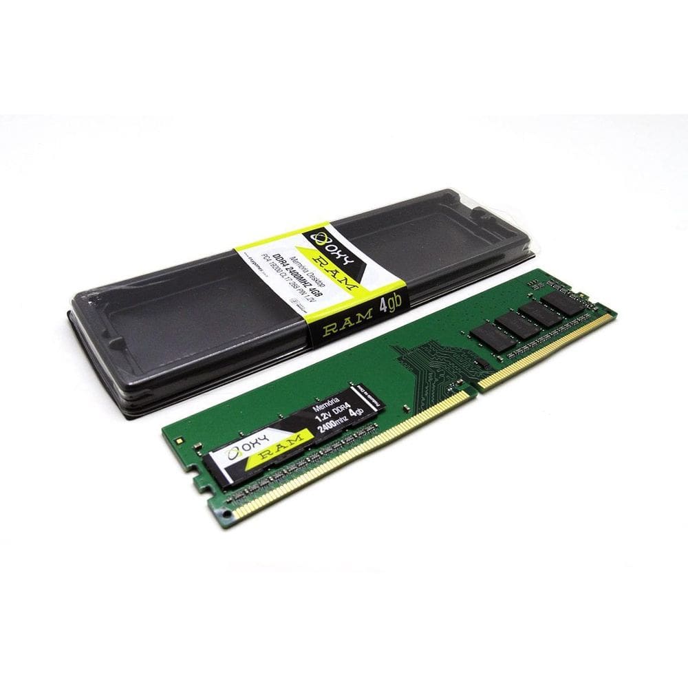 Memória RAM Desktop DDR4 2400MHZ 4GB Oxy