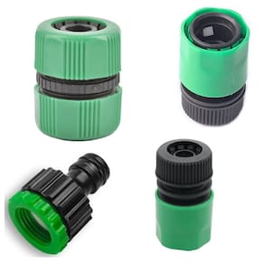 Conjunto Para Mangueira Com 4 Peças Com Bloqueador de Fluxo D`água