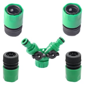 Conjunto Para Mangueira Com 5 Peças Com Bloqueador de Fluxo D`água