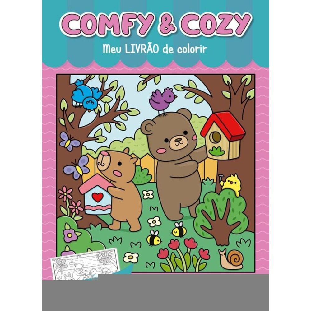 Comfy and Cozy - Meu livrão de colorir