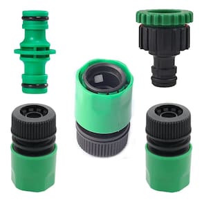 Conjunto Para Mangueira Com 5 Peças Com Bloqueador de Fluxo D`água