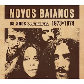 Cd Novos Baianos 2 Cds - 1973 & 1974 Os Anos Continental