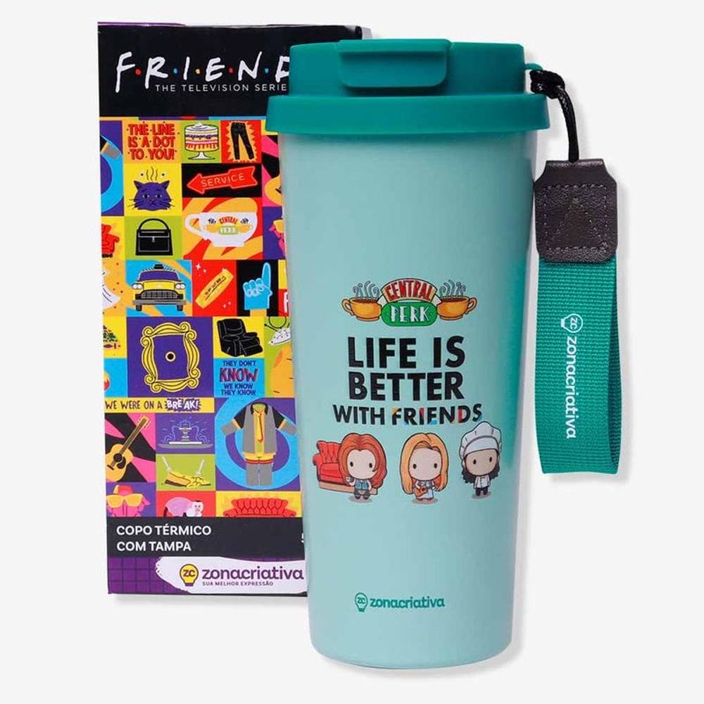 Copo Baker 500Ml Friends Zona Criativa