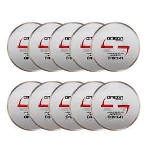 10 Discos Diamantado Contínuo 230 x 22,23 mm Esmerilhadeira