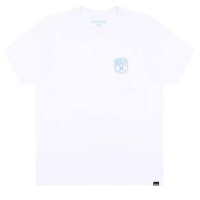 Camiseta Hurley Escudo WT25 Masculina Branco