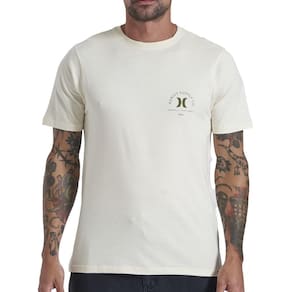 Camiseta Hurley Ula Ula WT25 Masculina Off White