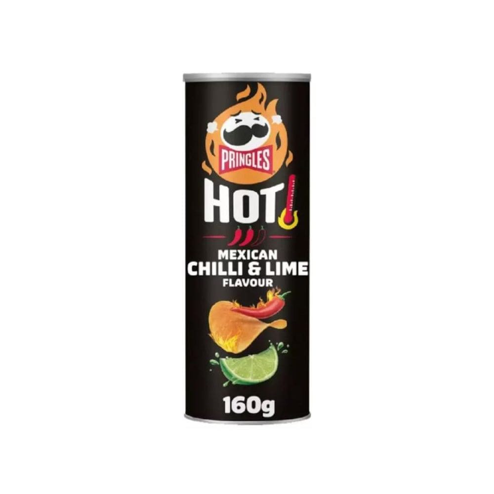 Batata Pringles Hot Mexican Chilli & Lime 160g - Importado