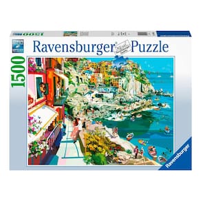 Puzzle 1500 peças Romance em Cinque Terre - Importado - Ravensburger