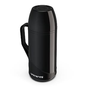 Garrafa Térmica Unitermi Roma De Vidro 0.5l - Preta