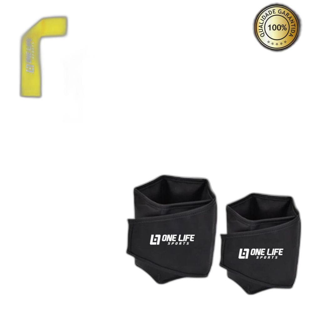 Kit Mini Band + Par De Caneleira 5 Kg