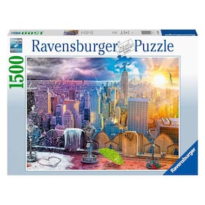 Puzzle 1500 peças Estações De Nova York - Importado - Ravensburger