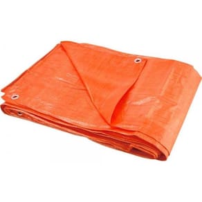 Lona Carreteiro 7 x 6 Metros 100 Micras Leve Laranja VONDER