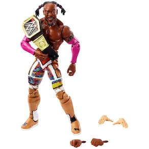 Boneco de ação WWE Kofi Kingston Elite Collection 15cm