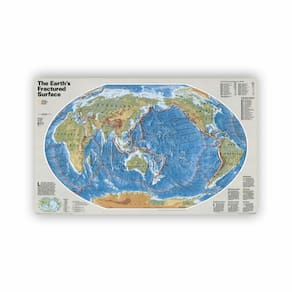 Mapa Mundi Parede Painel Lona 05