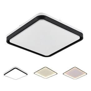 Lustre Plafon 3 em 1 LED Sobrepor Iluminaçao Moderno Decoraçao Quarto Sala de Estar Jantar Recepçao Residencial Empresarial Ambiente