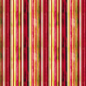 Papel De Parede Adesivo Textura Vermelho E Amarelo Sala
