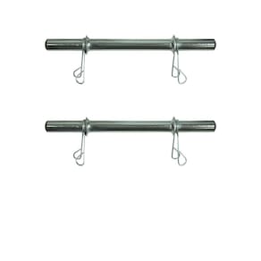 Kit Par De Barra Oca 0,40Cm Academia Treino Musculação