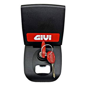 Tranca Fechadura Baú Givi 2 Chaves Z314-cnjr E27 E29 E30 E33