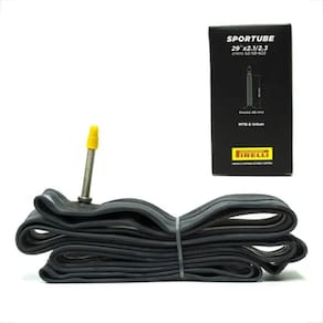 Câmara de Ar Aro 29 x 2.10 / 2.30 Pirelli Bico Fino Presta 48mm Sportube Bicicleta Bike mtb