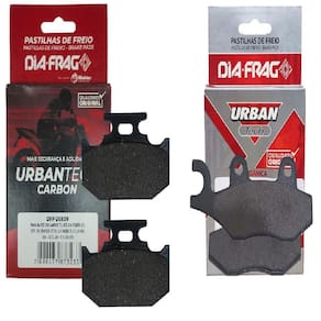 Kit Pastilhas Dianteira + Traseira Lander Xtz 250 2007 2008 2009 2010 2011 2012 2013 2014 2015