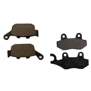 Kit Pastilhas Freio Honda Cb300r Sem Abs Dianteira + Traseira Diafrag Dfp-20802 Dfp-20857