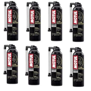 Reparador Pneu Furado Motul P3 Tyre Repair 0,3L 666 8 Unidades (Carro/Moto)