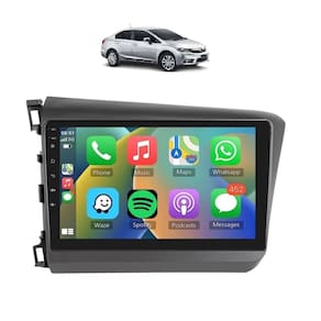 Kit Multimidia Civic 2012 a 2014 Android 14 OctaCore 4/64GB 4G - Link8S Adak