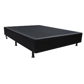 Base Para Cama Viúva 128x188cm Liz S05 Sintético Preto - Mpozenato