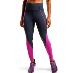Calça Legging Olympikus Flex Compression Marinho/Dália