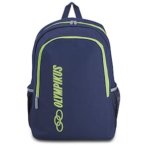 Mochila Casual Olympikus Essential Marinho/Lime