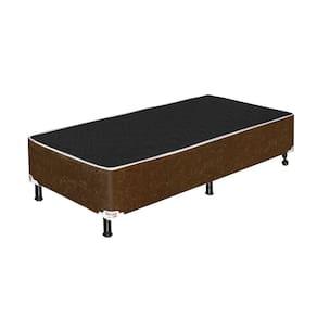 Base Cama Solteiro 1,88 X 0,78 X 0,42 Suede Marrom