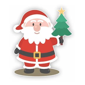 Adesivo Parede Natal - Vinil Eco - Alta Qualidade - Foto