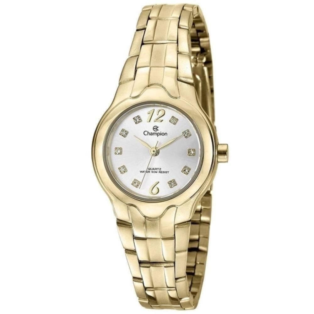Relógio Champion Dourado Feminino Cn28197h