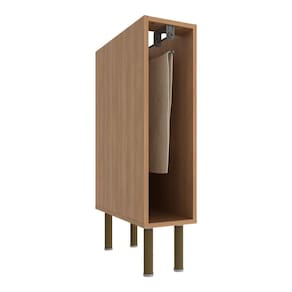 Balcão De Cozinha Com Nicho Porta Toalhas 20cm Multimóveis Cr20423 Freijó