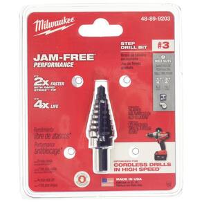 Broca de degrau Milwaukee Electric Tool 48-89-9203 1/4-3/4