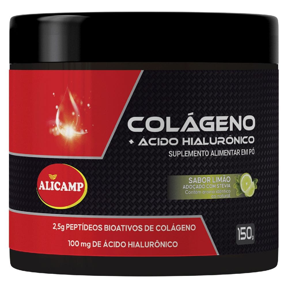 Colágeno Verisol + Ácido Hialurônico 150G Sabor Limão