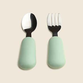 Kit de Talheres com 2 Peças Verde - A\BABY