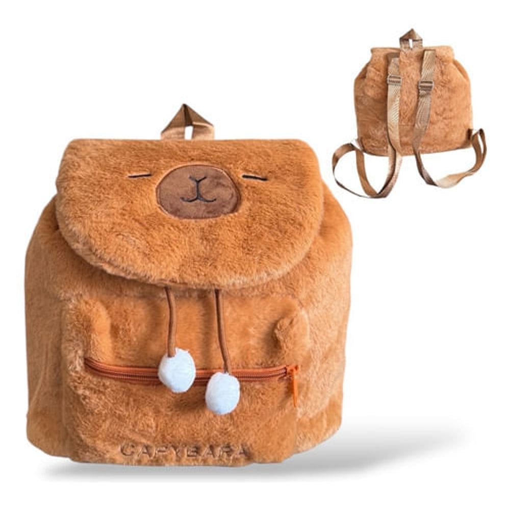 Mochila capivara com orelhinha - Capybara BBR