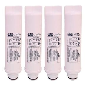 Kit 4 Filtro Refil Purificador Midea Sensia E Liva Kfpna