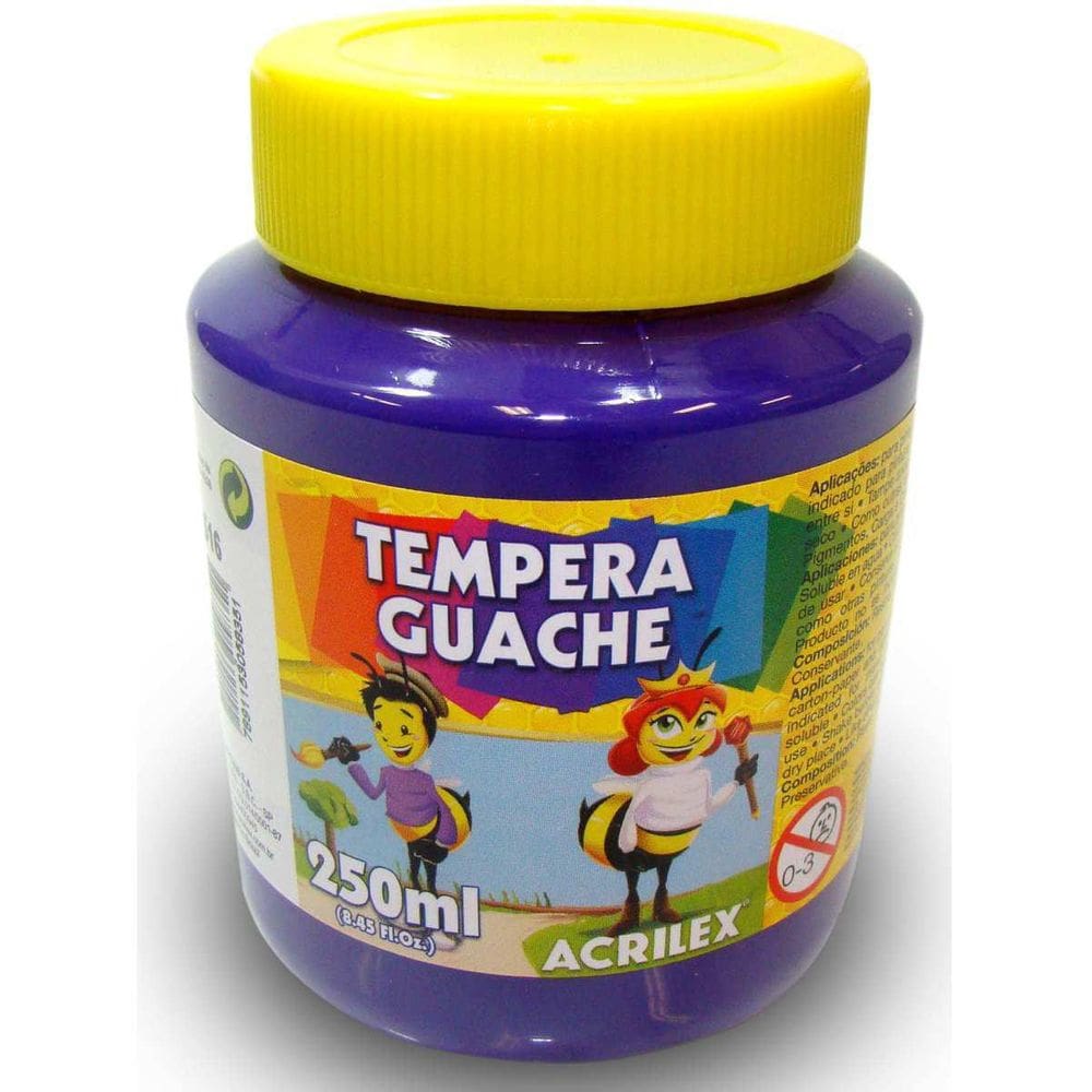 Tinta Guache 250Ml Violeta