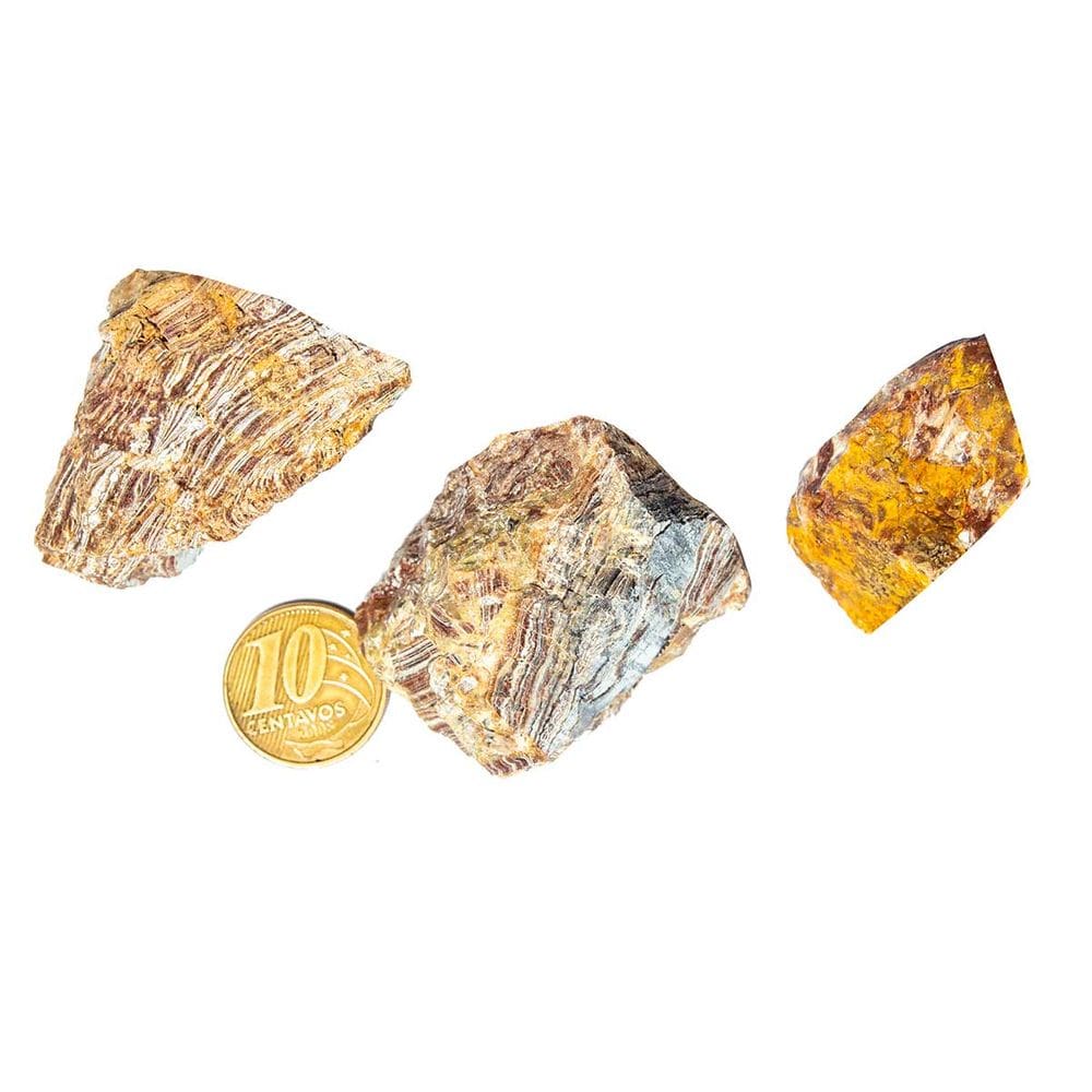 03 Jaspe Wave Bruta Pedra Natural Média 20 a 60mm 75 a 150g