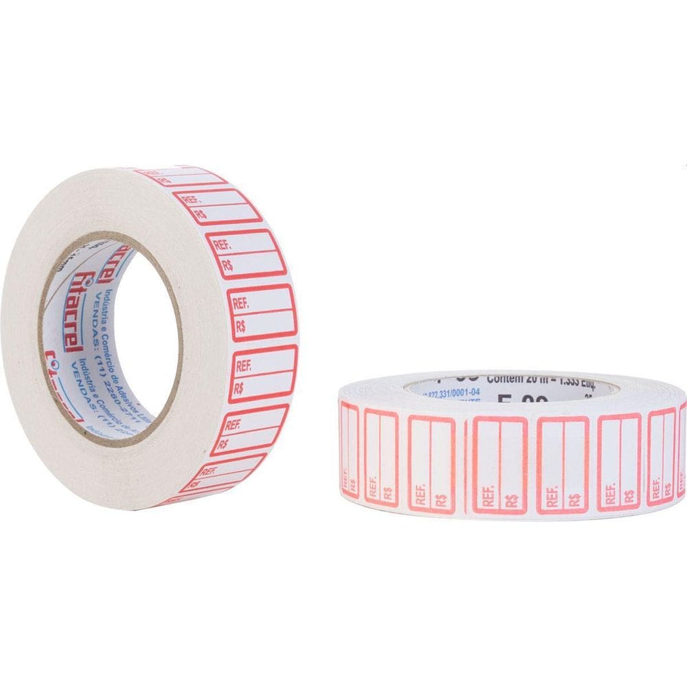 Etiqueta Para Preço F-09 25X15Mm 1333 Etiquetas