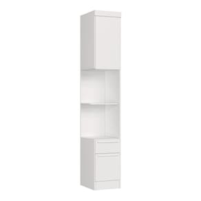 Módulo Mesa Cabeceira 2 Portas e 1 Gaveta Infinity Branco Line