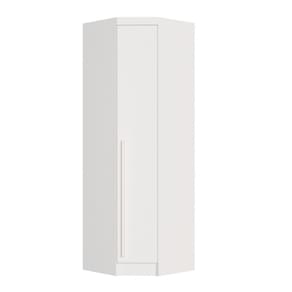 Guarda-Roupa Casal Canto 1 Porta Infinity Branco Line