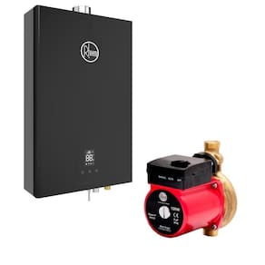 Aquecedor 20l Black Wifi Gn Bivolt + Bomba 120w 220v Rheem